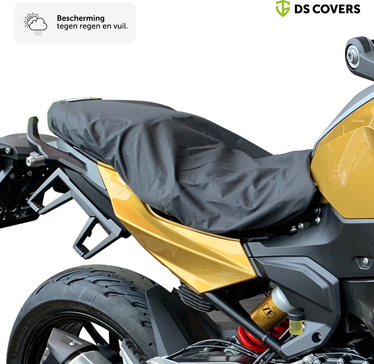 Elerose Universeel Motorzadel – PU-leer, Vintage Stijl, Geschikt Voor CG125, CB350, CB750, SR400 En Meer, Waterdicht En Makkelijk Te Monteren