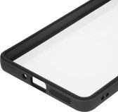 iMak, Case voor Xiaomi Redmi Note 13 5G Harde contour Zacht versterkt, Zwart