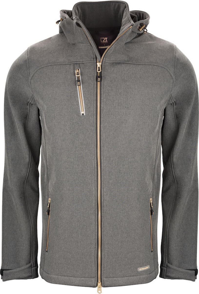Cutter & Buck Whittier Jacket Heren 351456 Melange Antraciet