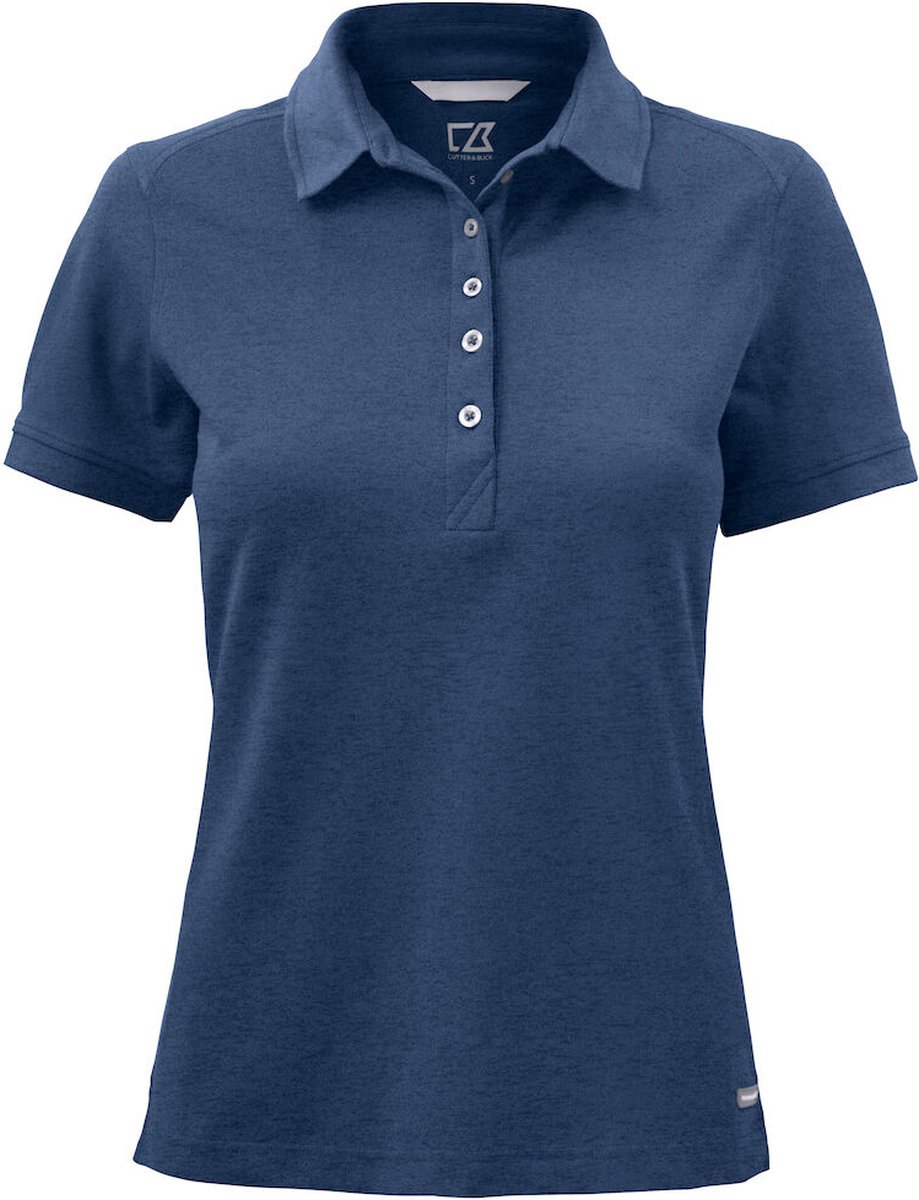 Cutter & Buck Advantage Polo Dames 354419 - Kobalt Mélange - M