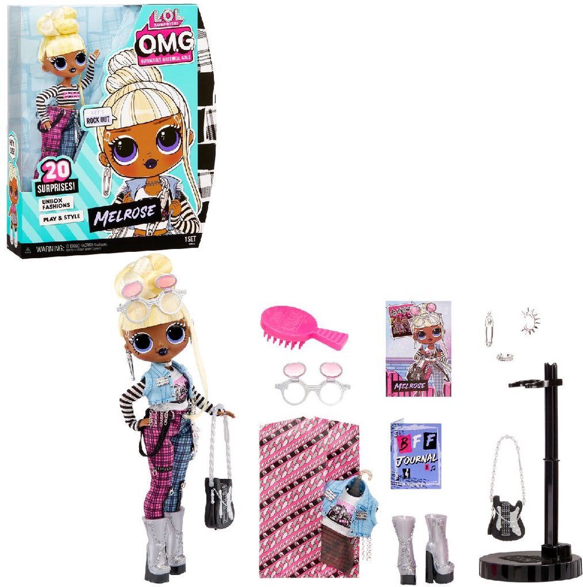 L.O.L. Surprise! OMG basisserie 6 - Melrose - Modepop — afbeelding 4