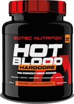 Scitec Nutrition - Hot Blood Hardcore Pre-Workout (Orange Juice - 700 gram)