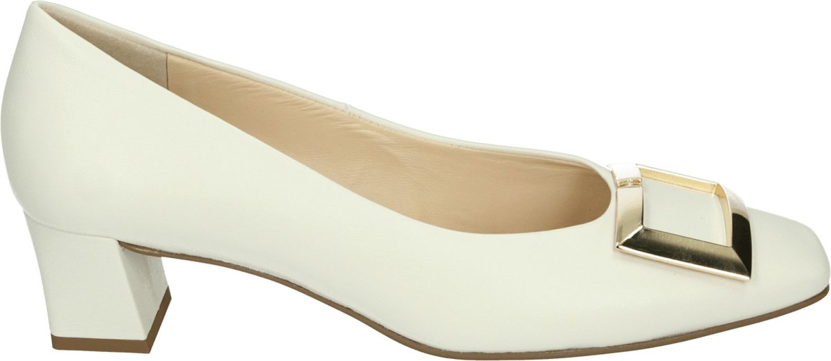 Hogl 104020 - Pumps - Kleur: Wit/beige - Maat: 40