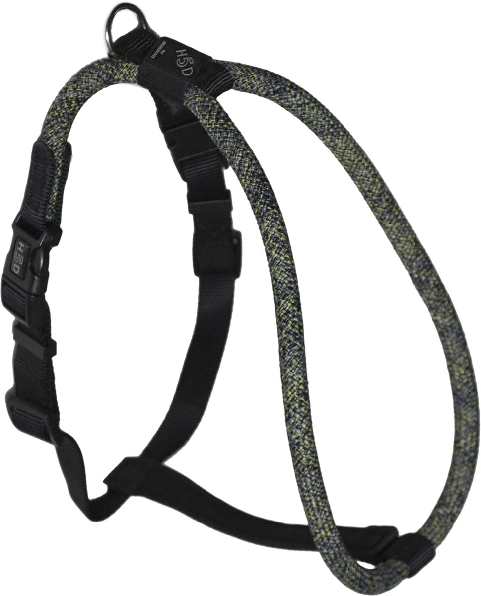 High5dogs - Tuigjes - Leisure Rope Walker Tuigje - Zwart - L Rw71/95.13.byg - 177827