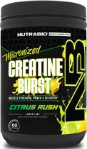 Nutrabio Créatine Burst 300g Citrus Rush (Citron Lime)