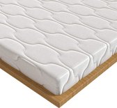 Matrastopper matras topper matras matrasbeschermer voor matras wasbaar en geschikt voor mensen met een allergie 130 x 190 cm