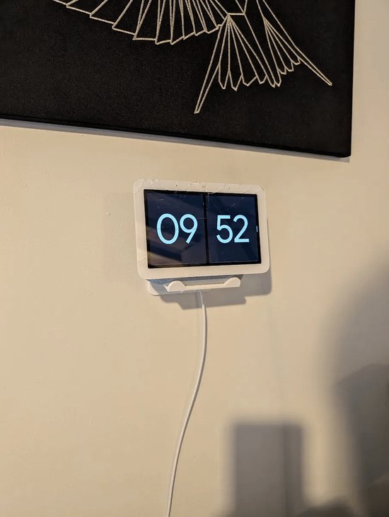Wandhouder voor Google Nest Hub - Zwart van Hama — afbeelding 3