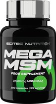 Scitec Nutrition - Mega MSM (100 capsules)