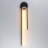 EFD Lighting WL06 - Wandlamp – Modern – Zwart – LED - Wandlamp binnen – Wandlampen Woonkamer, Eetkamer