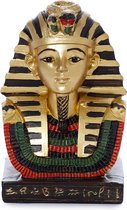 Decoratieve gouden Egyptische 11cm Tutankhamen Bust