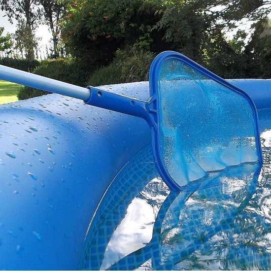 BSI - Schepnet voor Zwembad / Vijver / Spa / Jacuzzi / - Bodemschepnet - Vijvernet - Landingsnet - 5-delige steel - 140cm — afbeelding 2