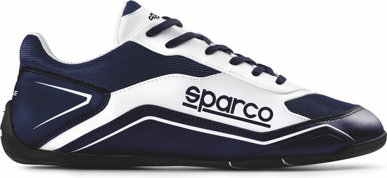 Sparco S-pole sneakers Blauw-Wit - maat 38
