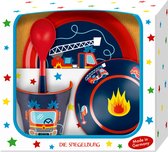 Brandweer kinder servies set (bord + kom + beker + lepel) - Die spiegelburg serie Later als ik groot ben ...