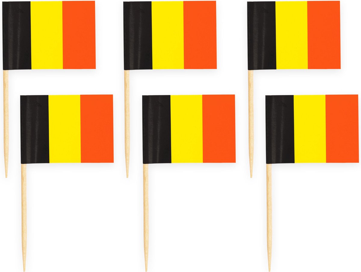 50x Cocktailprikkers België - Hapjes Cocktail Tapas Zomer Terras
