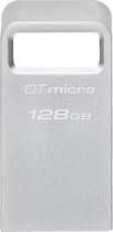 Kingston DataTraveler Micro 128GB USB 3.2 Gen 1 - Zilver