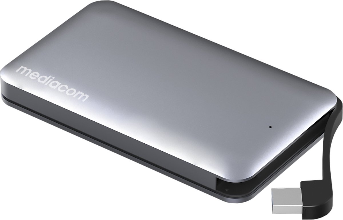 Mediacom M-HDSB3AS behuizing voor opslagstations HDD-behuizing Grijs 2.5"