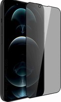 iPhone 13 Pro Max - Tempered glass Screen protector geschikt voor iPhone 13 Pro Max - Privacy Beschermglas - Privé Glasplaatje