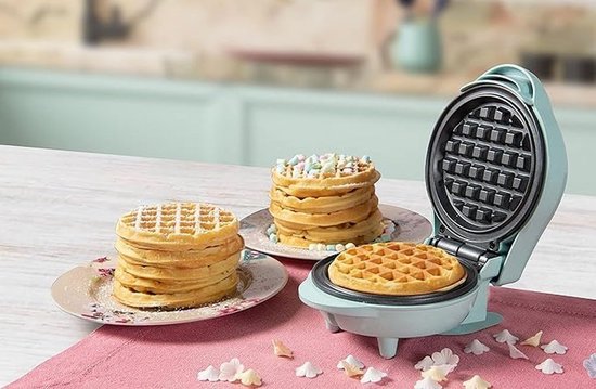 Mini Wafelijzer - Wafelijzer - Wafelmaker - Waffle Maker - Non-Stick — afbeelding 4