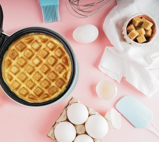 Mini Wafelijzer - Wafelijzer - Wafelmaker - Waffle Maker - Non-Stick — afbeelding 2