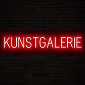 KUNSTGALERIE - Lichtreclame Neon LED bord verlicht | SpellBrite | 109,26 x 16 cm | 6 Dimstanden & 8 Lichtanimaties | Reclamebord neon verlichting