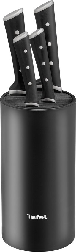 Tefal Ice Force Set de couteaux avec bloc à couteaux - 5 pièces