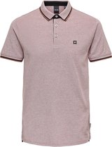ONLY & SONS ONSFLETCHER LIFE SLIM SS POLO NOOS Heren Poloshirt - Maat XL