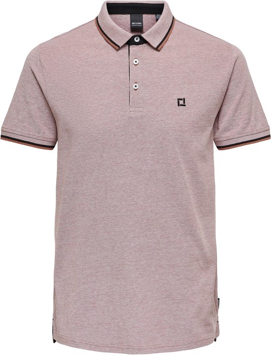 ONLY & SONS ONSFLETCHER LIFE SLIM SS POLO NOOS Heren Poloshirt - Maat XL