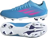 Adidas X Speedflow 3 FG - blauw/roze - Junior