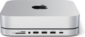 Hub support Satechi en aluminium pour Mac Mini / Mac Studio - Argent - Emplacement SSD