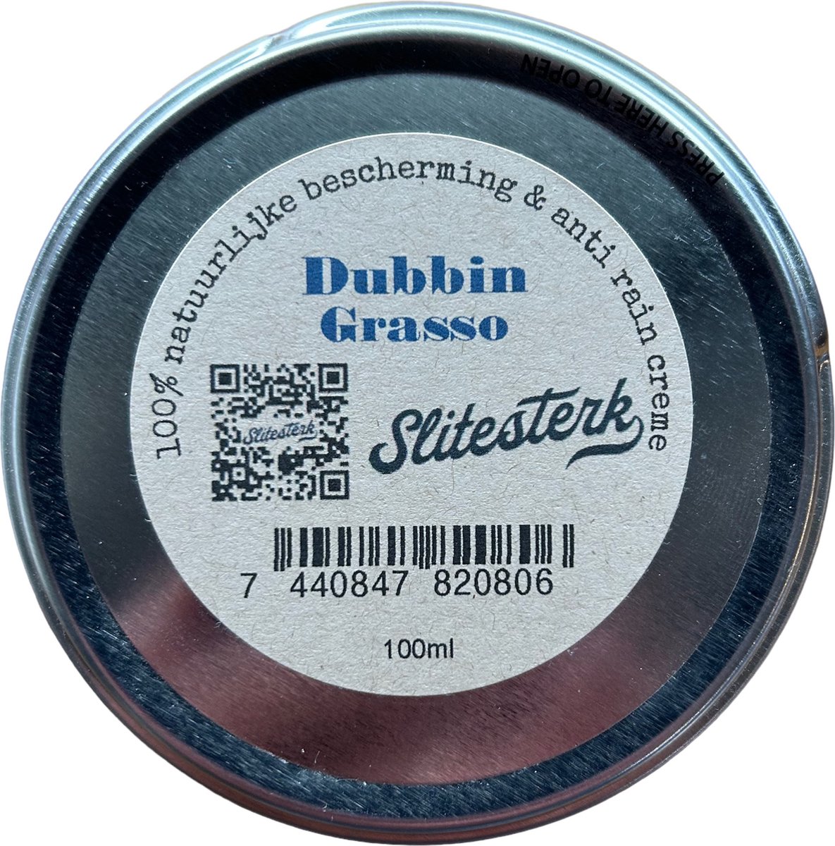 Slitesterk Dubbin - Grasso - het betere alternatief van Mink olie - 100ml