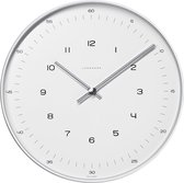 Horloge murale Junghans Max Bill 367/6048.00 - 22 cm - quartz - aluminium - luxe - idée cadeau
