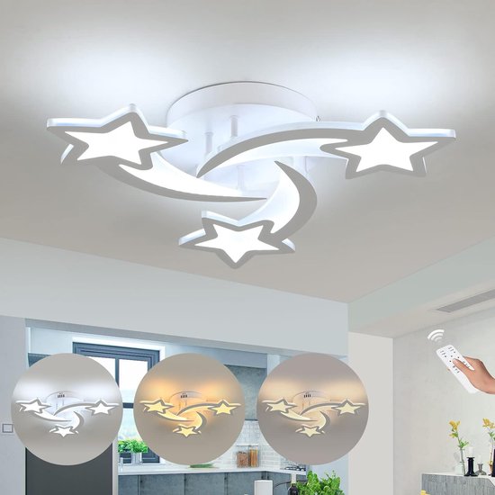 LED-dimbare plafondlamp met afstandsbediening
