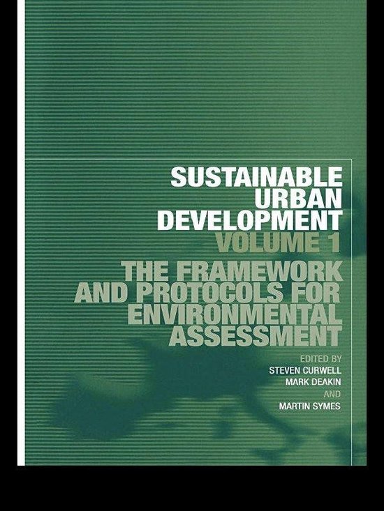 Sustainable Urban Development Series - Sustainable Urban Dev ... - cover