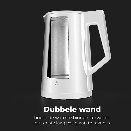 AENO EK8S - Bouilloire Électrique Intelligente - 1,7 L - Contrôle de la Température - Contrôle Wi-Fi et Écran Tactile - Wit