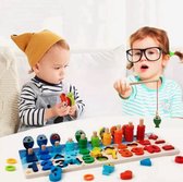 Jouets Montessori - Jouets pour enfants - Jouets Éducatif 4 ans - Houten Speelgoed - Garçons et Filles - Busy Board