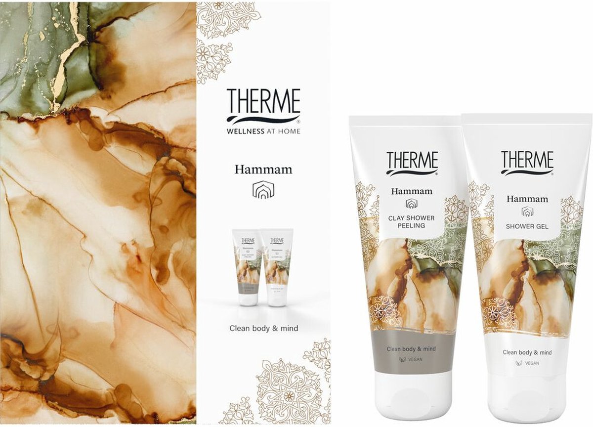 Goedkoopste 3x Therme Shower Treatment Geschenkset Hammam 1 set