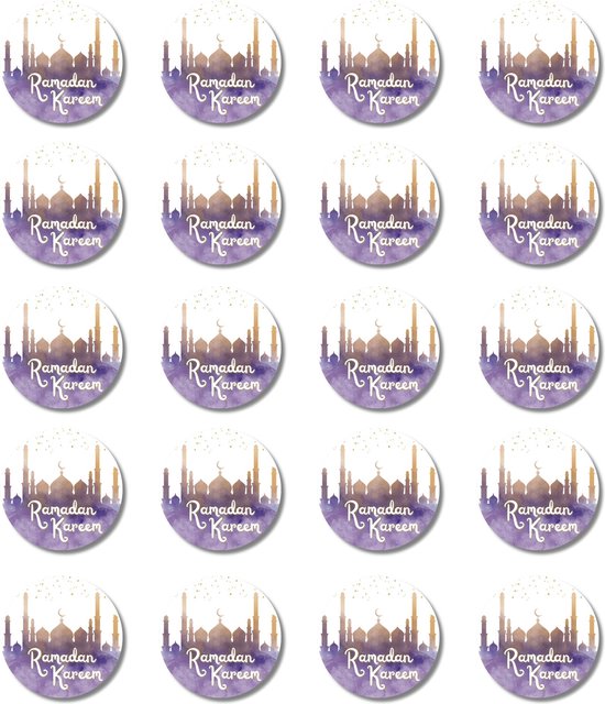 Crtiin 400 Pieces Eid Al Adha Stickers Ramadan Lebanon
