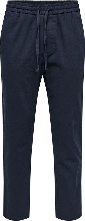ONLY & SONS ONSLINUS CROP 0007 COT LIN PNT NOOS