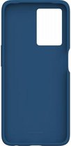 OPPO, Case voor A77 Harde siliconen, Blauw