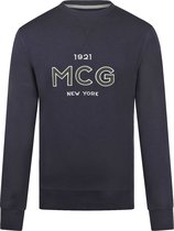 McGregor - Sweater Logo Navy - Heren - Maat XXL - Regular-fit