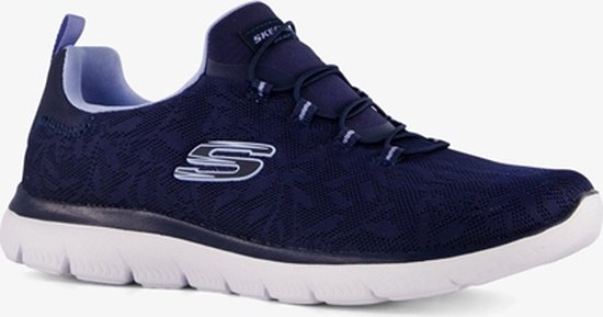Skechers Summits Good Taste dames sneakers - Blauw - Extra comfort - Memory Foam