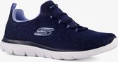 Skechers Summits Good Taste dames sneakers - Blauw - Extra comfort - Memory Foam - Maat 40