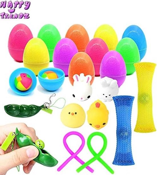 Jouet Anti-stress Enfants 24 Œufs De Pâques Remplis De Jouets Mochi Sensoriels - Anti-stress Jouet Anti-stress Enfants 24 Œufs De Pâques Remplis De Jouets Mochi Sensoriels - Anti-stress