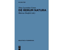 Bibliotheca scriptorum Graecorum et Romanorum Teubneriana- De rerum natura