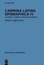 Bibliotheca scriptorum Graecorum et Romanorum Teubneriana- Carmina Latina Epigraphica IV