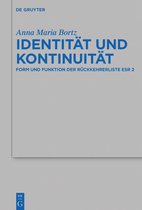 Beihefte zur Zeitschrift fur die Alttestamentliche Wissenschaft512- Identität und Kontinuität