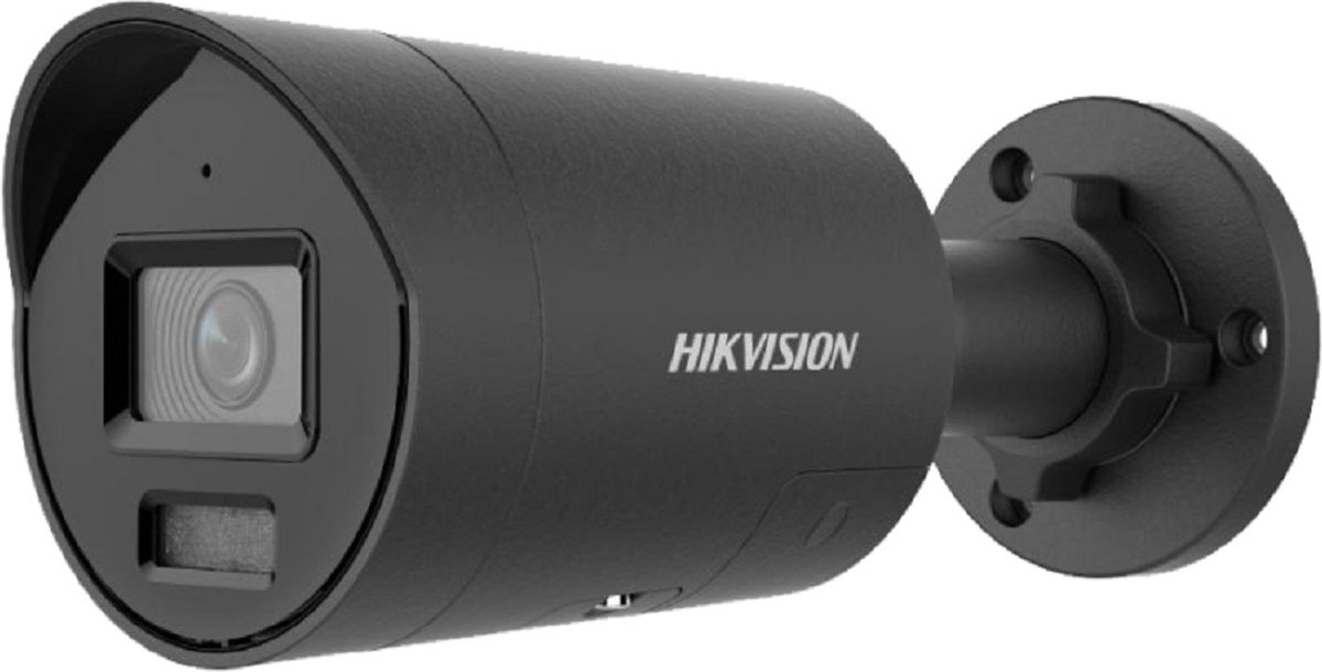 Hikvision Pro Series with ColorVu DS-2CD2087G2H-LIU(2.8MM)(EF)/BLACK bewakingscamera Kogel (vorm) IP-beveiligingscamera Buiten 3840 x 2160 Pixels Muur