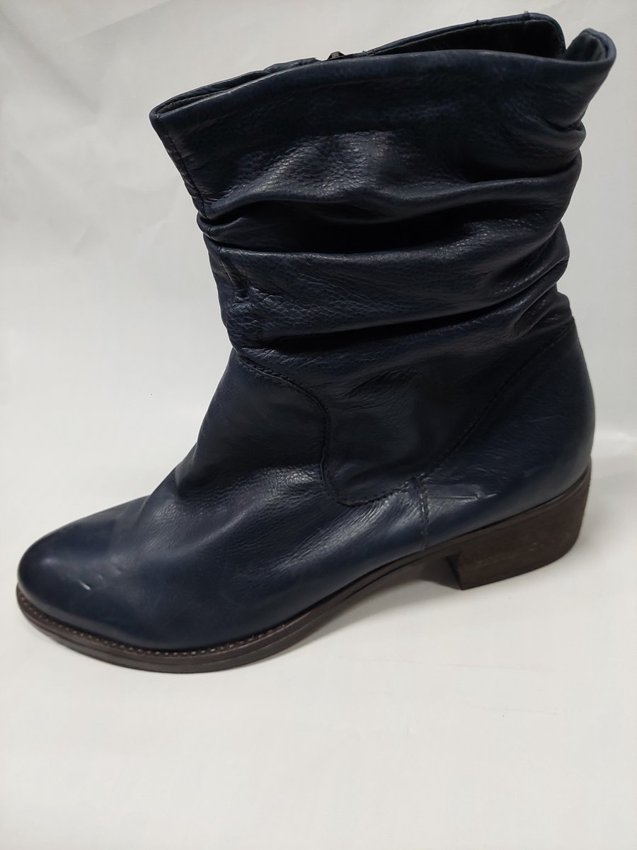 CARMENS 051.454 / enkellaarzen / blauw / maat 41