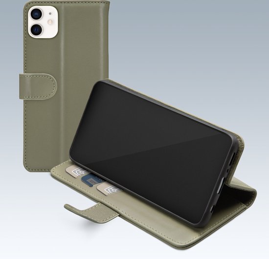 Mobilize Premium Gelly Wallet Book Case Apple iPhone 12/12 Pro Vert
