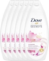 Dove Douchegel Glowing - Voordeelverpakking 6 x 500 ml
